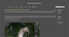 Desktop Screenshot of naturography.com